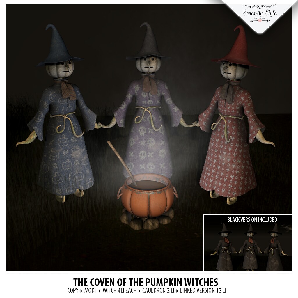 Serenity Style – The Coven Of The Pumpkin Witches