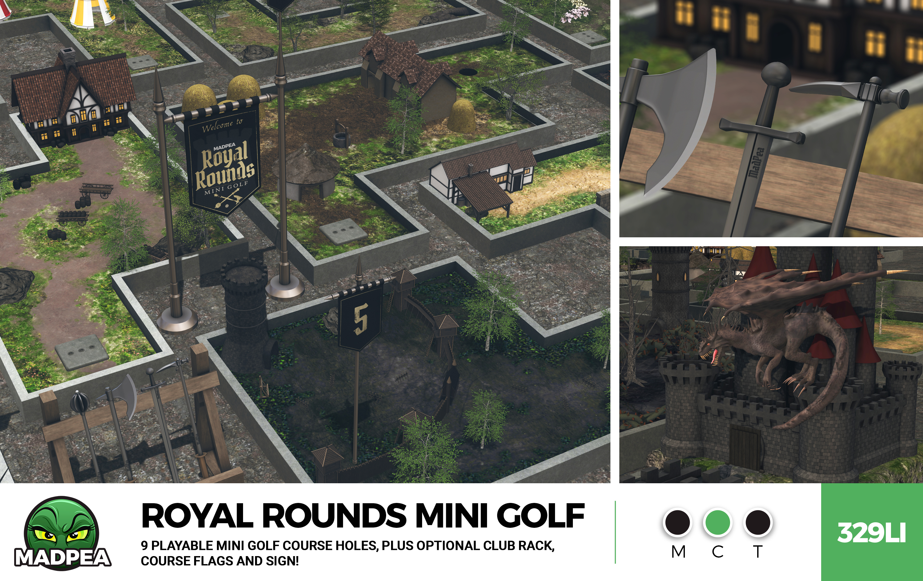 Madpea – Royal Rounds Mini Golf