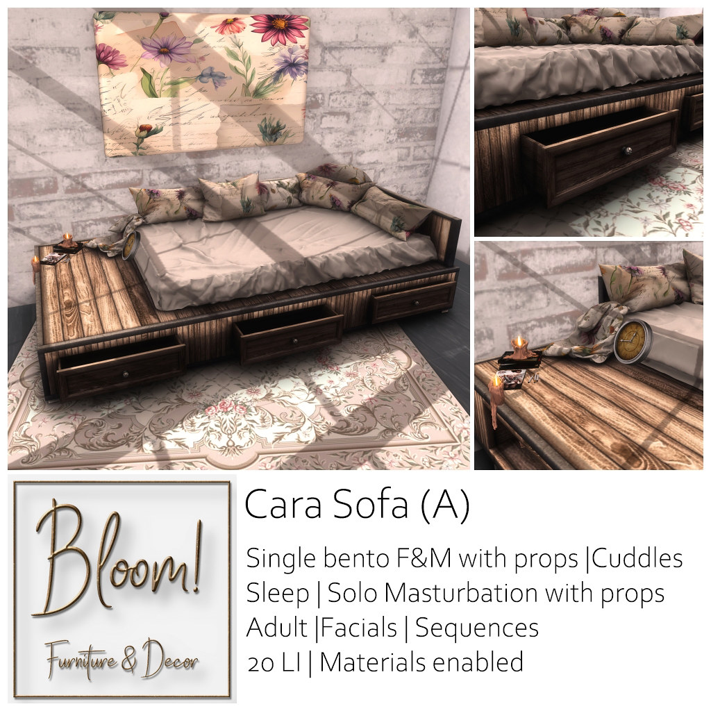Bloom – Cara Sofa (A)