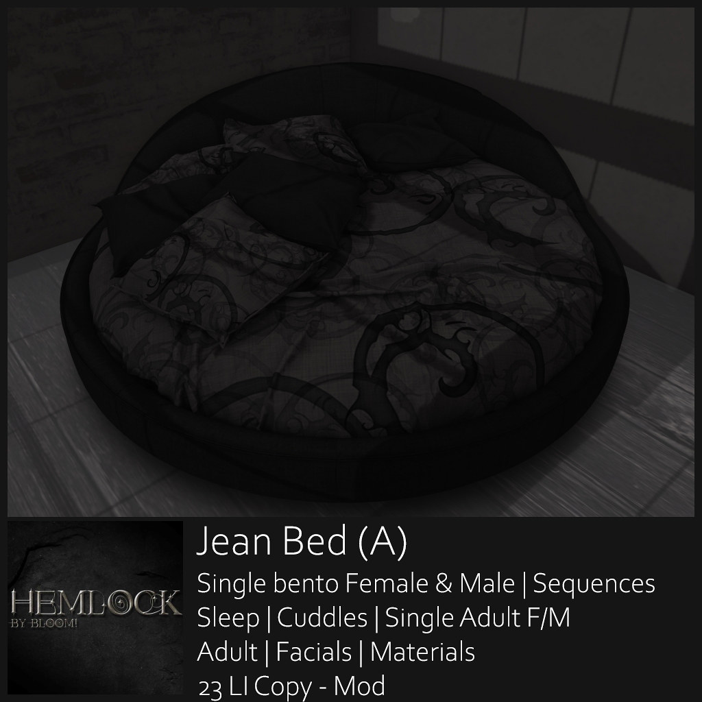 Hemlock by Bloom – Jean Bed (A)