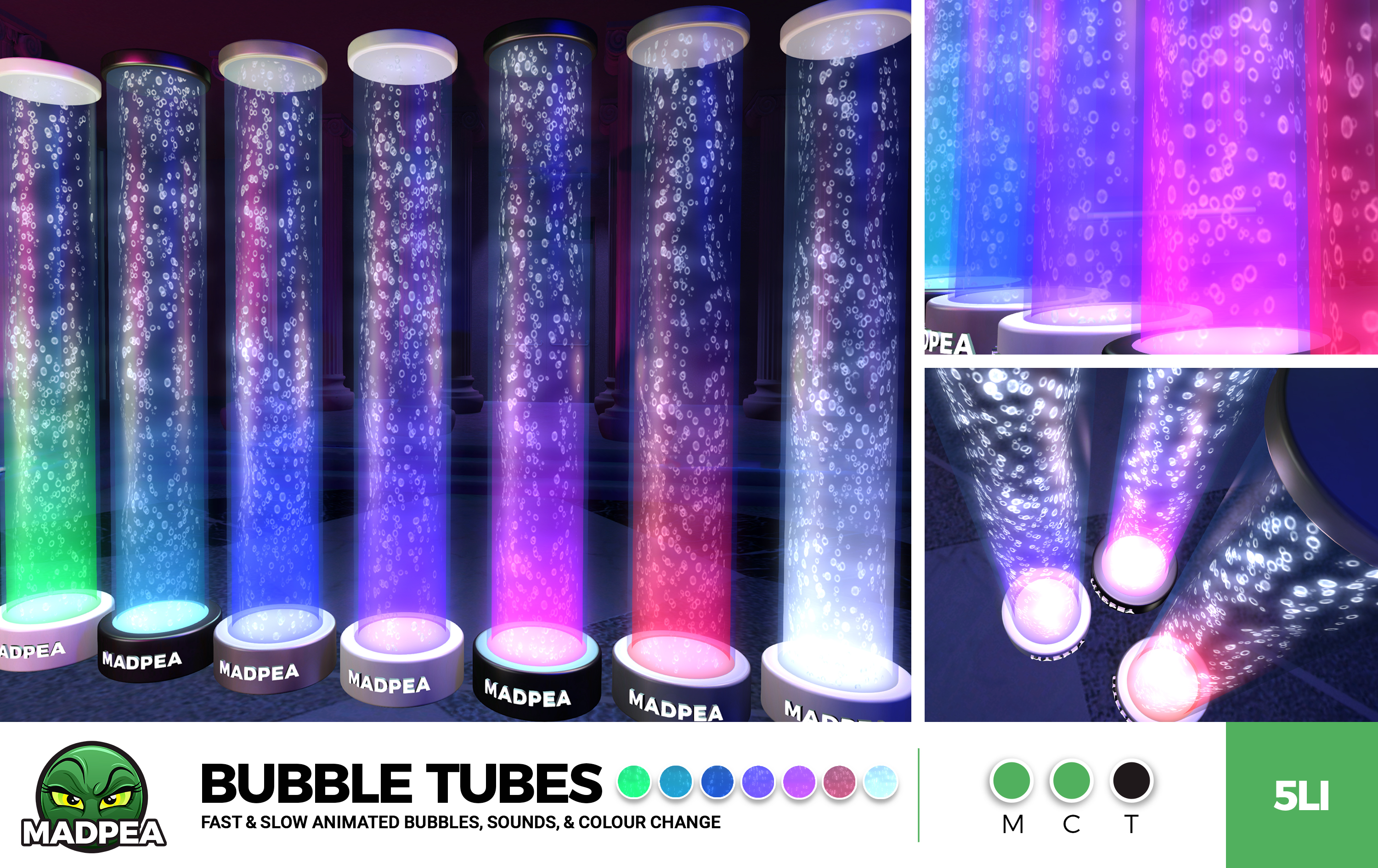 Madpea – Bubble Tubes