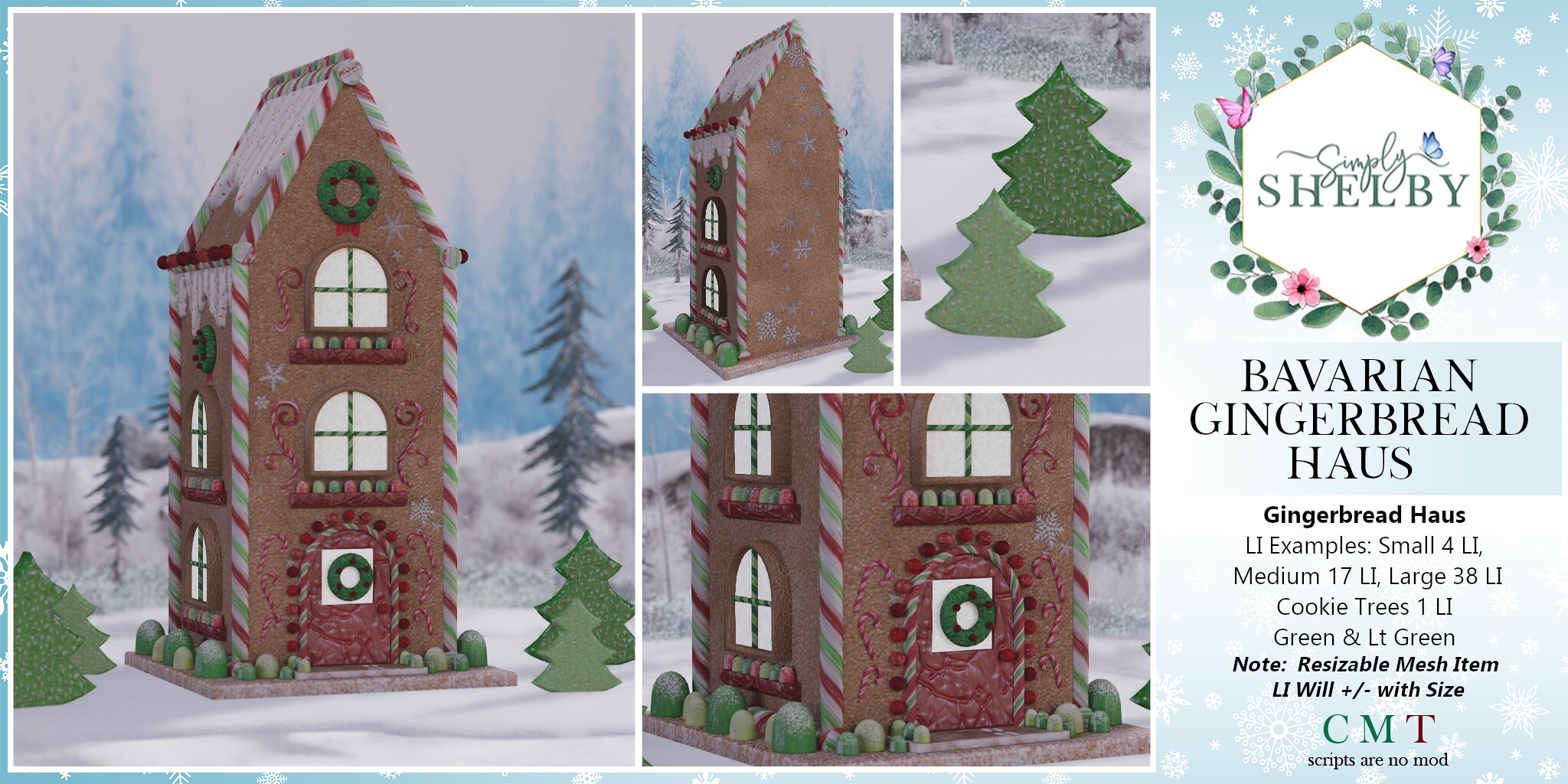 Simply Shelby – Bavarian Gingerbread Haus & Free Gift