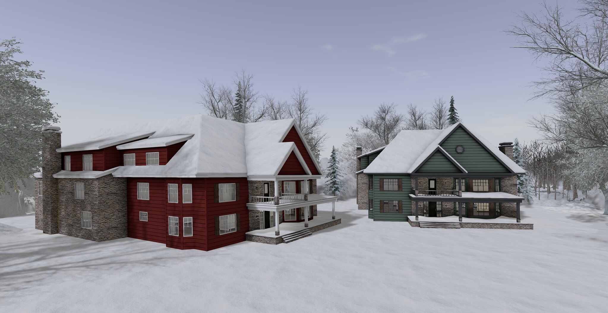 The Green Door – Snow Add-ons for the Rydin Manor