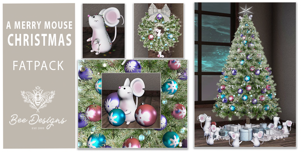 Bee Designs – Merry Mouse Christmas