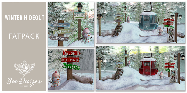 Bee Designs – Winter Hideout