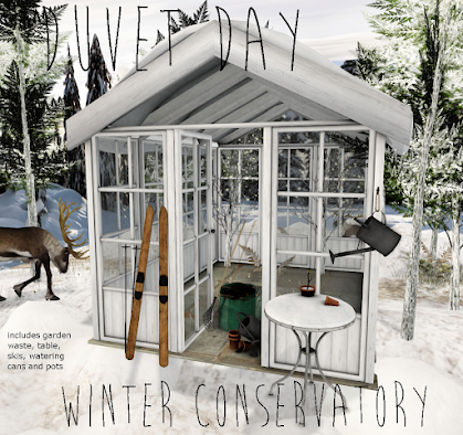 Duvet Day – Winter Conservatory