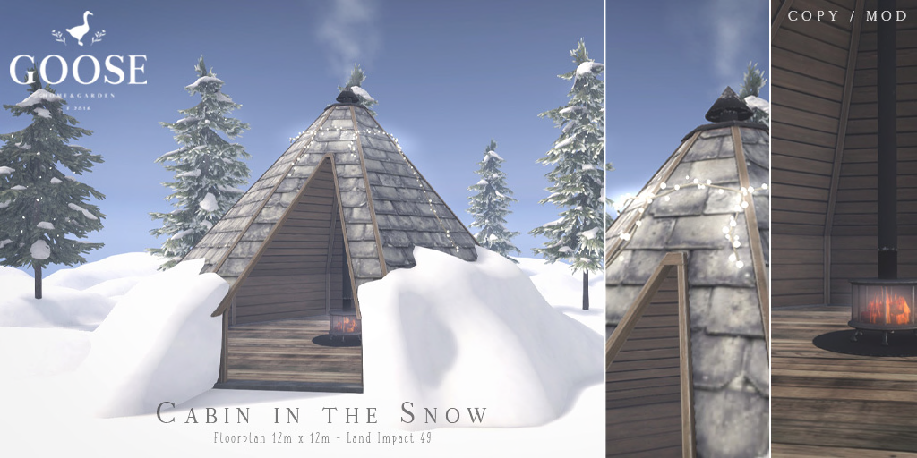 GOOSE – Cabin in the Snow