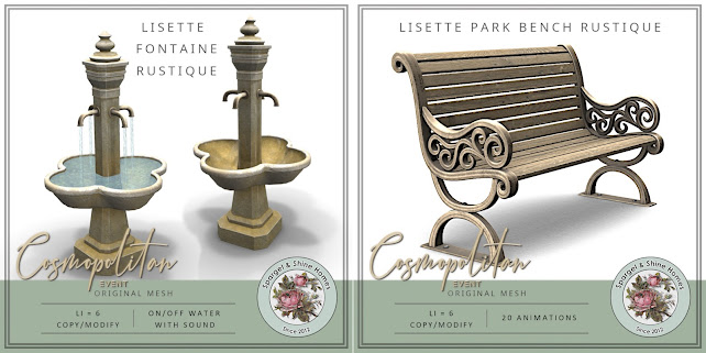 Spargel & Shine – Lisette Fontaine and Park Bench