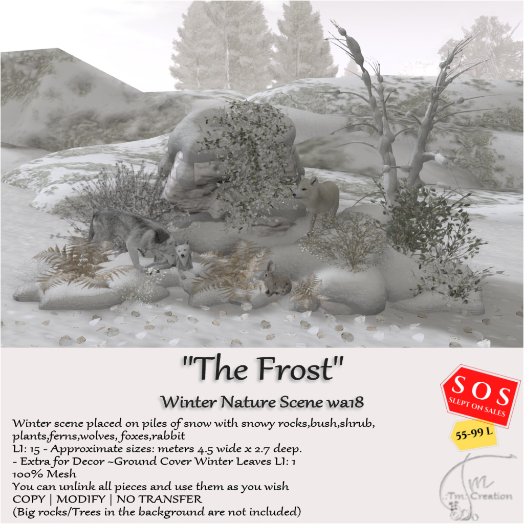 TM Creation – “The Frost” Winter Nature Scene