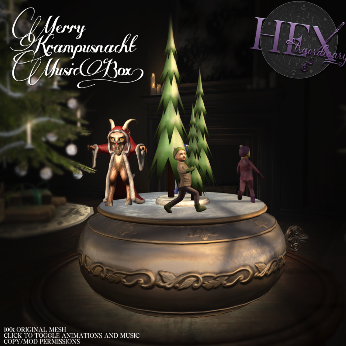 HEXtraordinary – Merry Krampusnacht Music Box