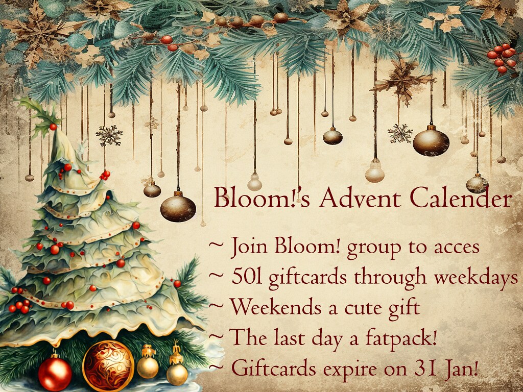 Bloom! – Advent Calendar