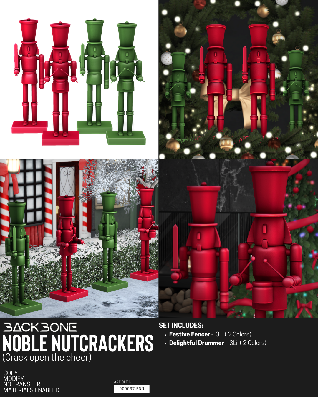 BackBone – Noble Nutcrackers