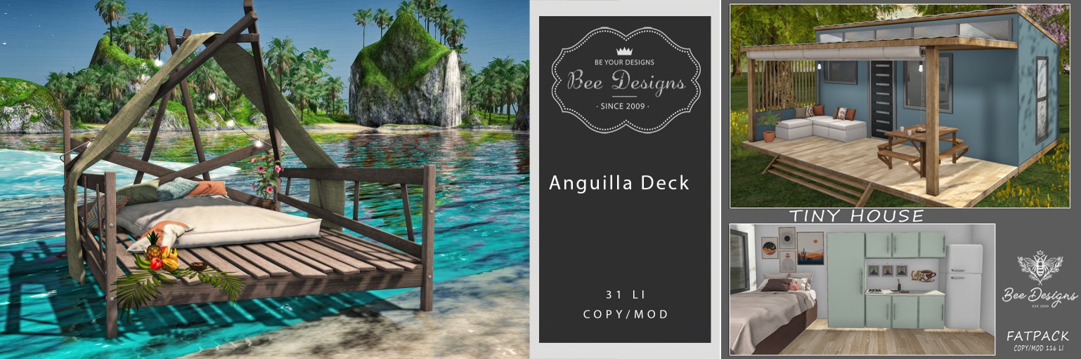 Bee Designs – Anguilla Deck & Tiny House
