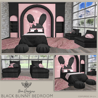 Bee Designs – Black Bunny Bedroom