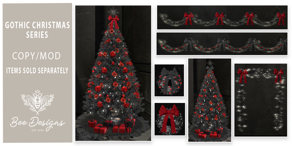 Bee Designs – Gothic Christmas Series