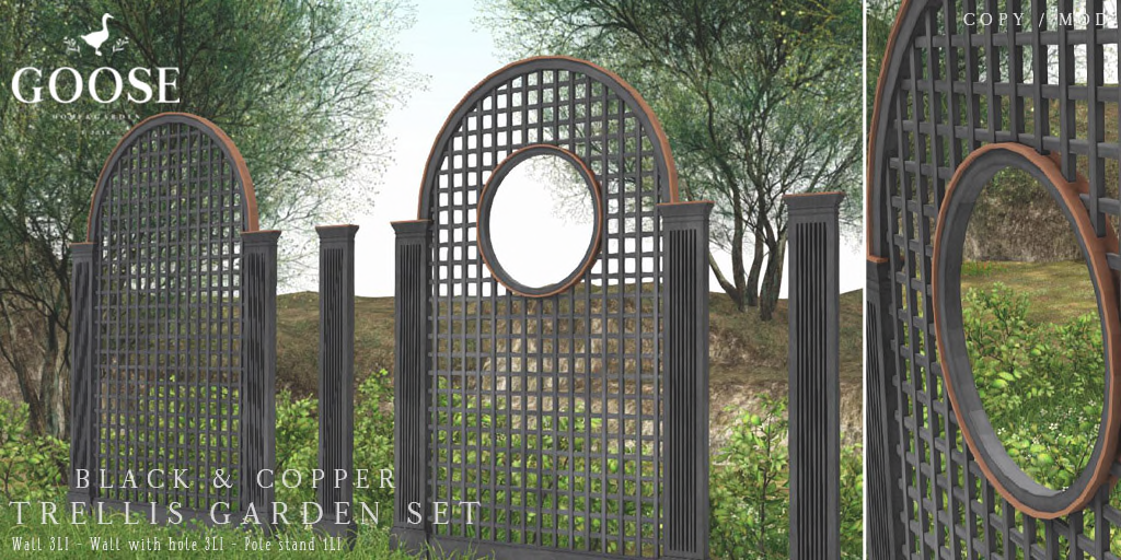 Goose – Trellis Garden Set