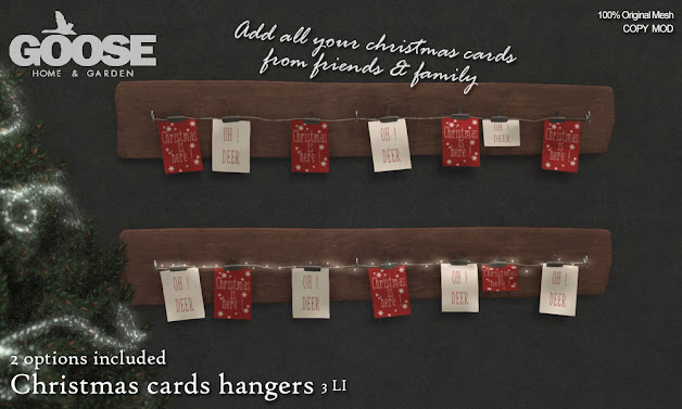 Goose – Christmas Cards Hangers