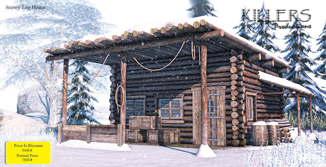 Killers Productions – Snowy Log House