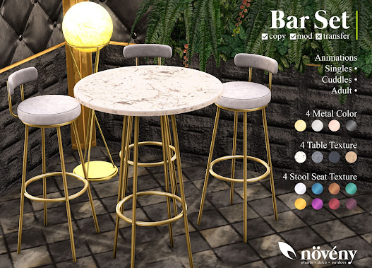 Noveny – Bar Set