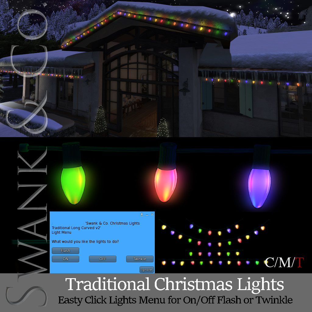 Swank & Co. – Traditional Christmas Lights