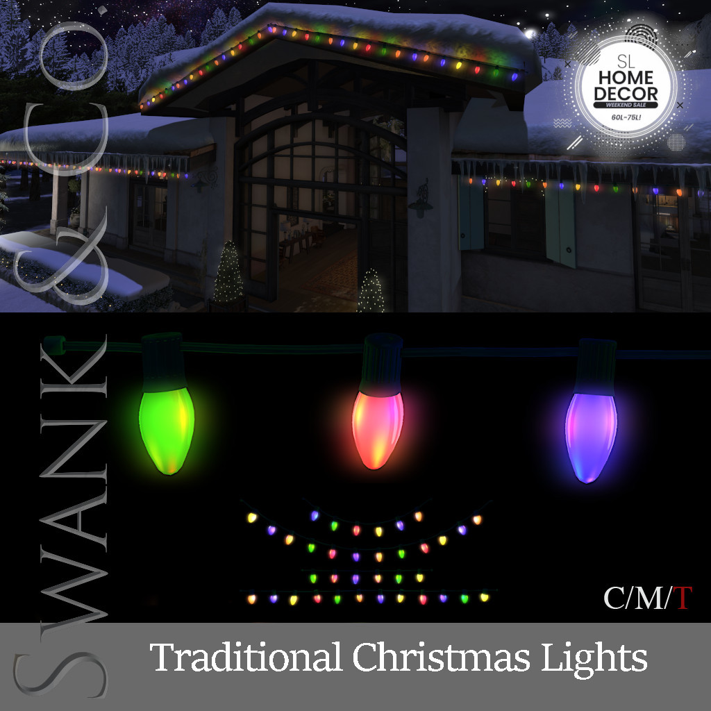 Swank & Co. – Traditional Christmas Lights