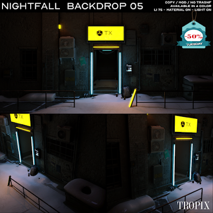 Tropix – Nightfall Backdrop