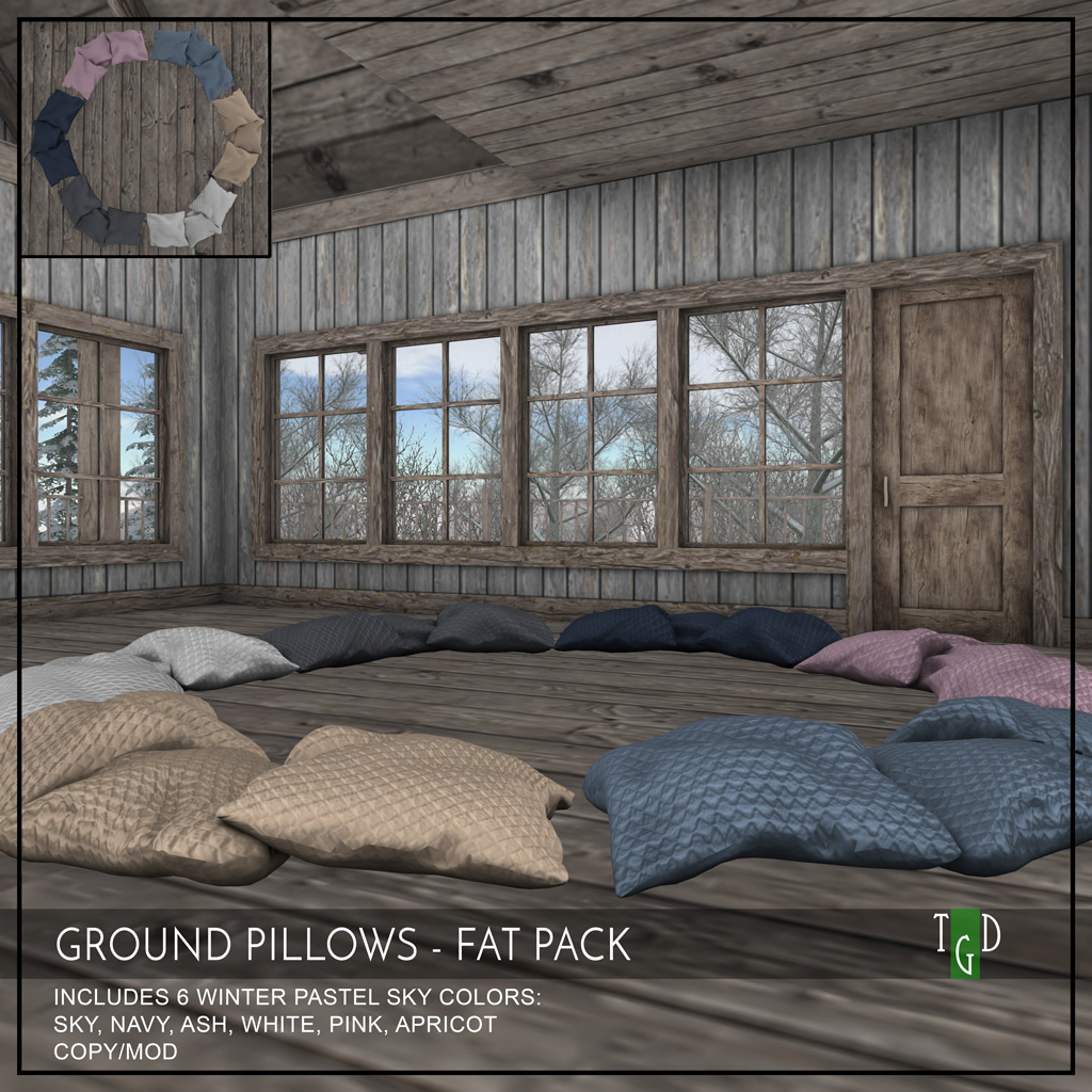 The Green Door – Ground Pillows FatPack