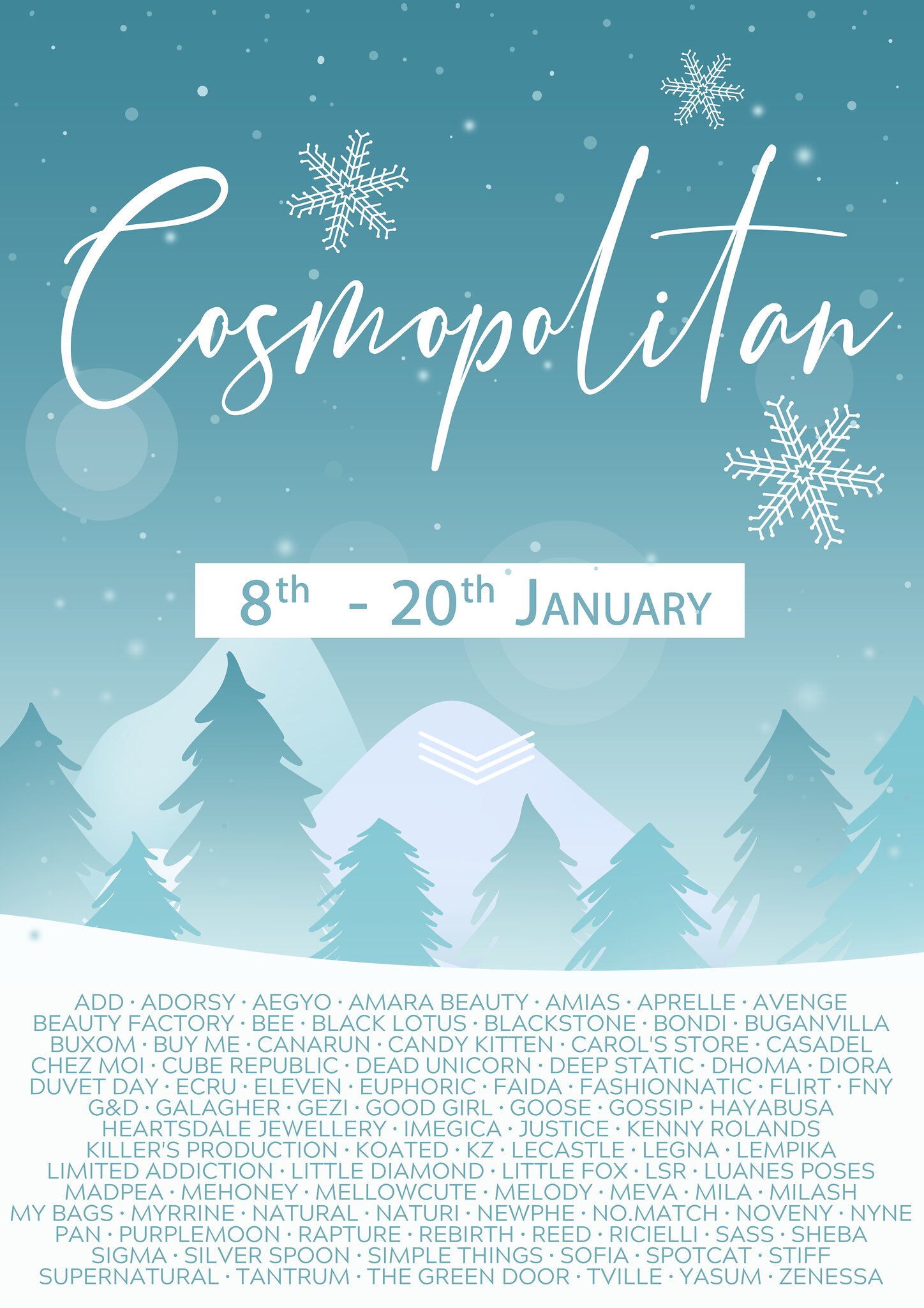 Press Release – Cosmopolitan Event