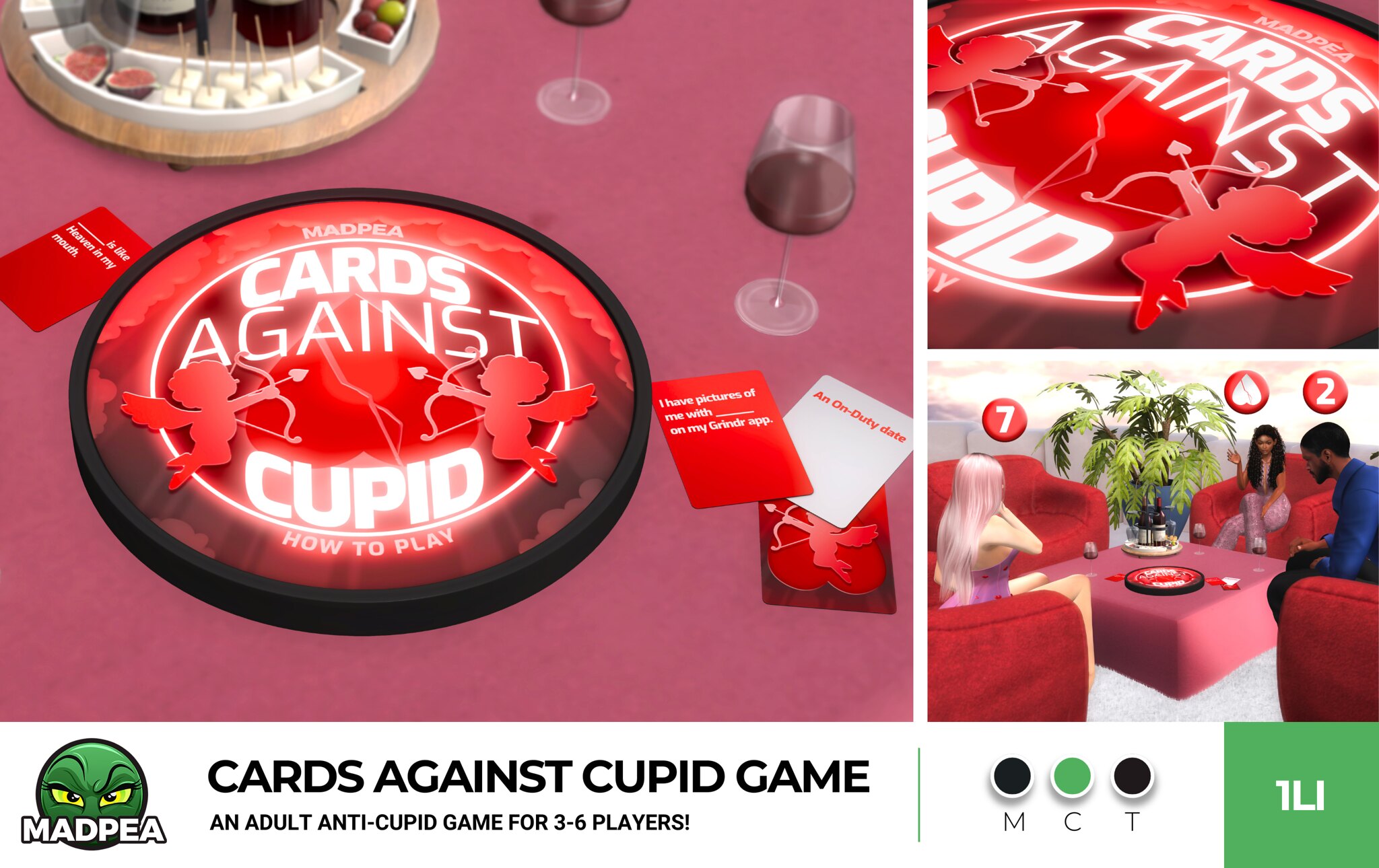 MadPea – ‘Cards Against Cupid’ Game