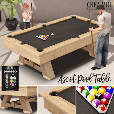 Chez Moi – Ascot Pool Table