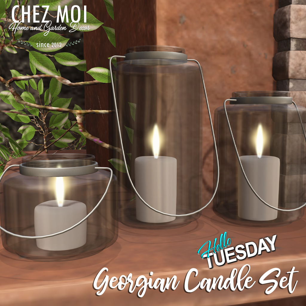 Chez Moi – Georgian Candle Set