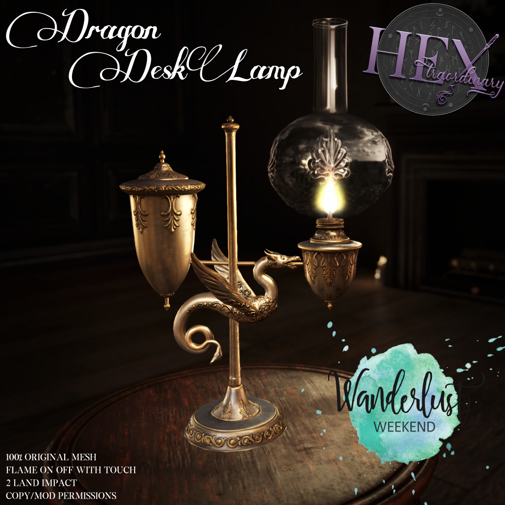 HEXtraordinary – Dragon Desk Lamp
