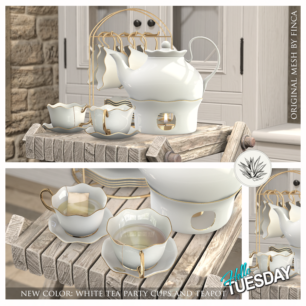 Finca – Tea Party Set – White