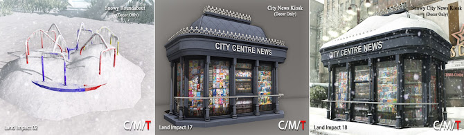 Killers Productions – Snowy Roudabout and City News Kiosk