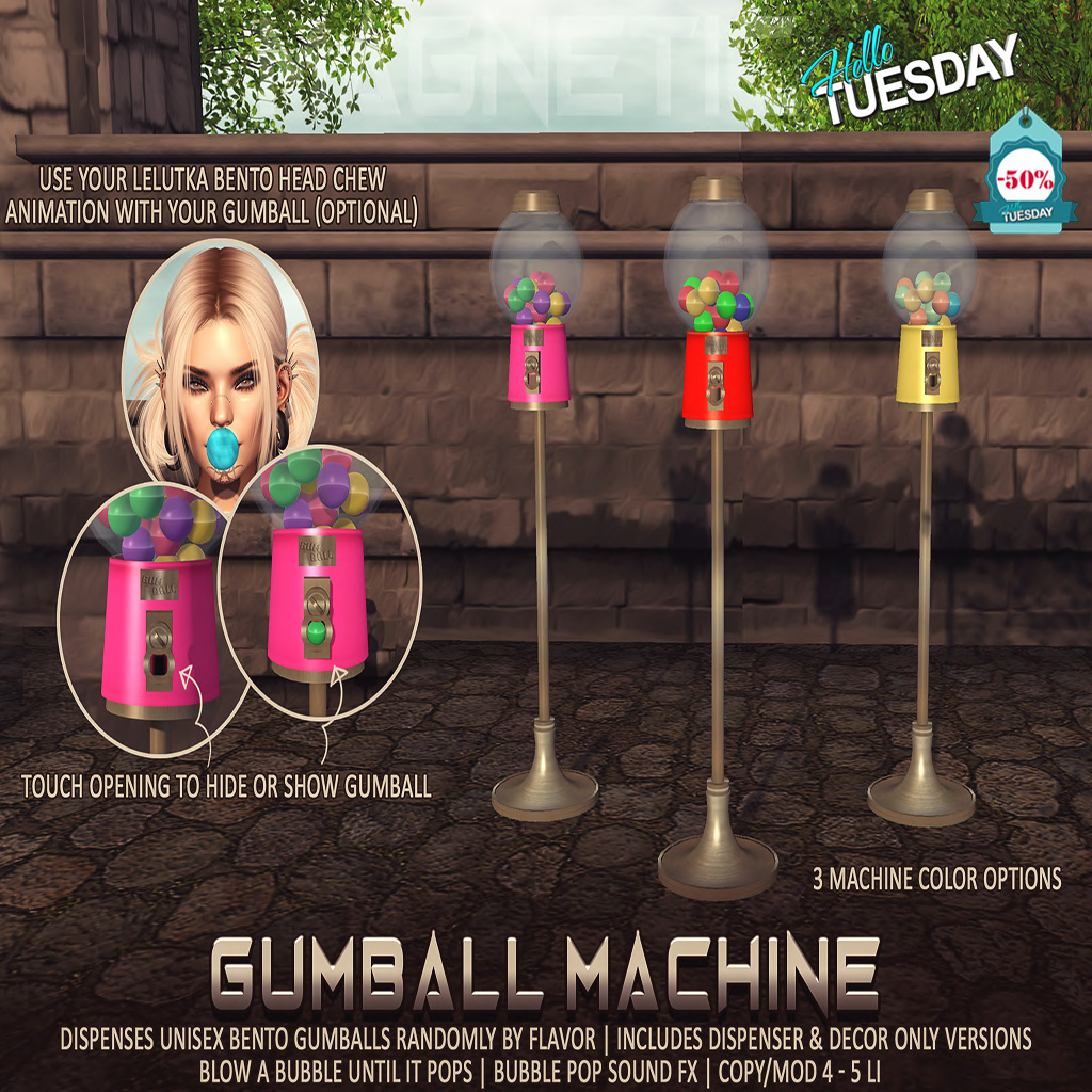 Magnetic – Gumball Machine
