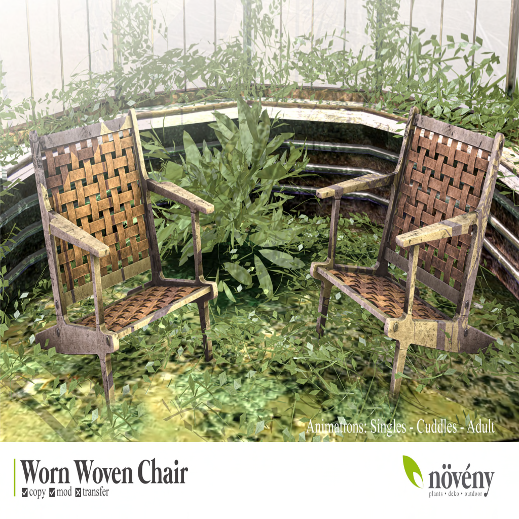 Noveny – Worn Woven Chair