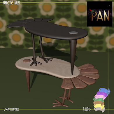 Pan – Bird Side Tables