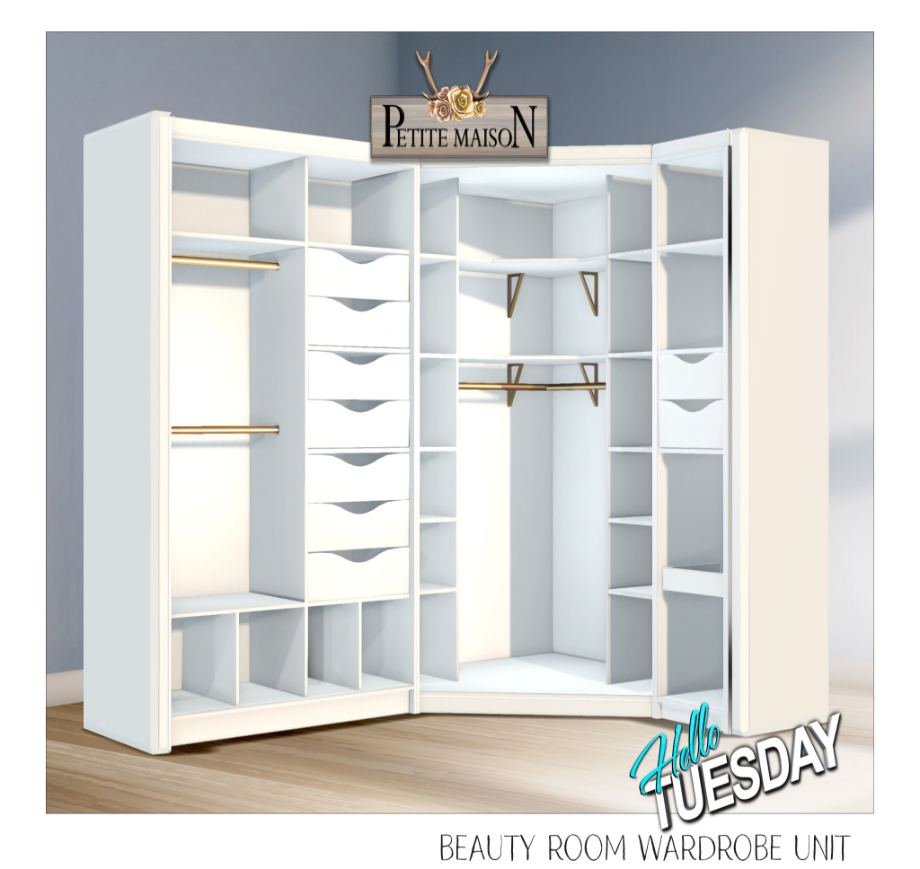 Indyra & Petite Maison – Beauty Room  Wardrobe Unit