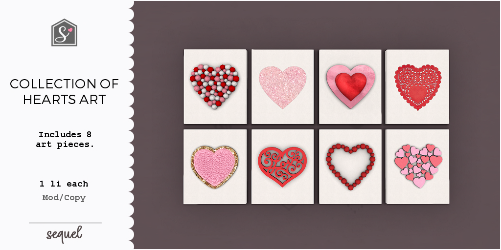 Sequel – Collection of Hearts Art