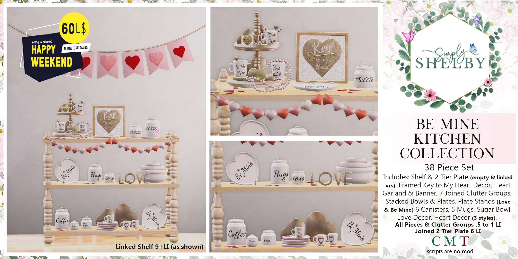 Simply Shelby – Be Mine Kitchen Collection