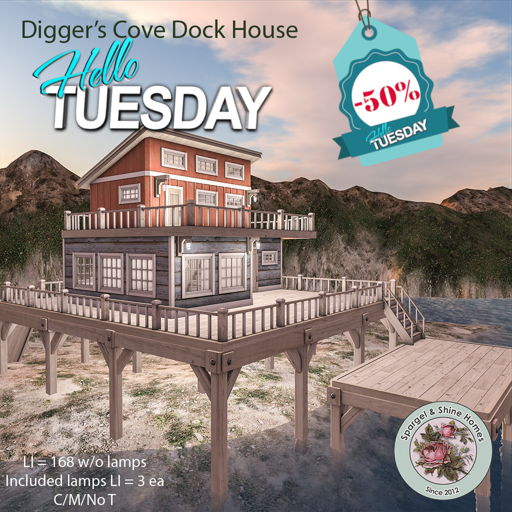 Spargel & Shine – Melissa Lantern & Digger’s Cove Dock House