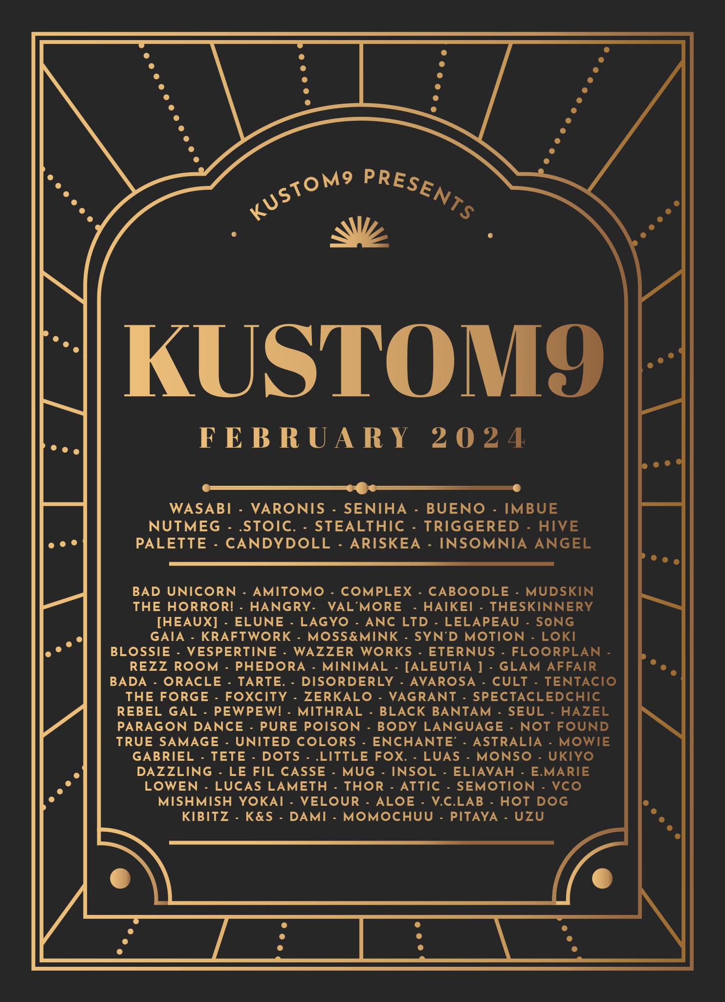 Press Release – Kustom9 – February 2024