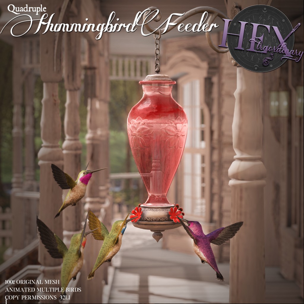 HEXtraordinary – Hummingbird Feeders