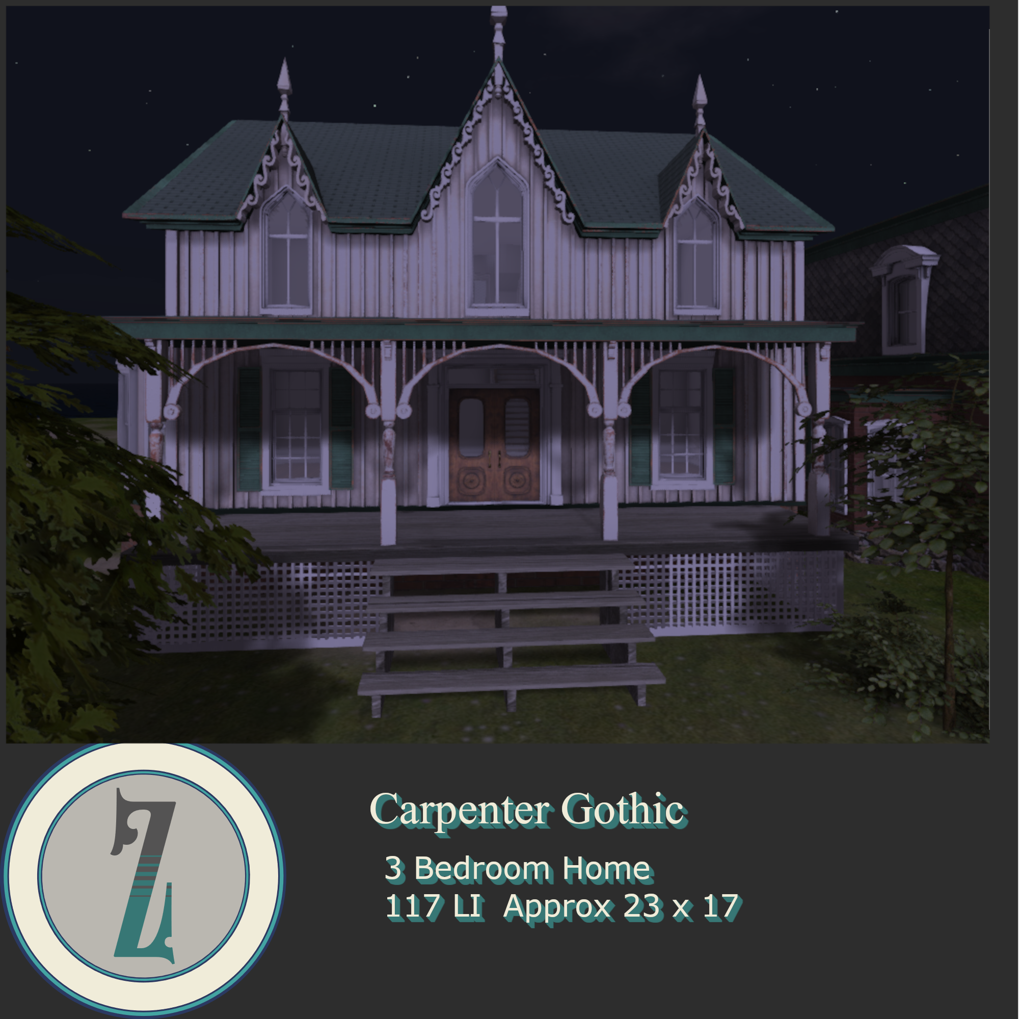 Zaida – Carpenter Gothic