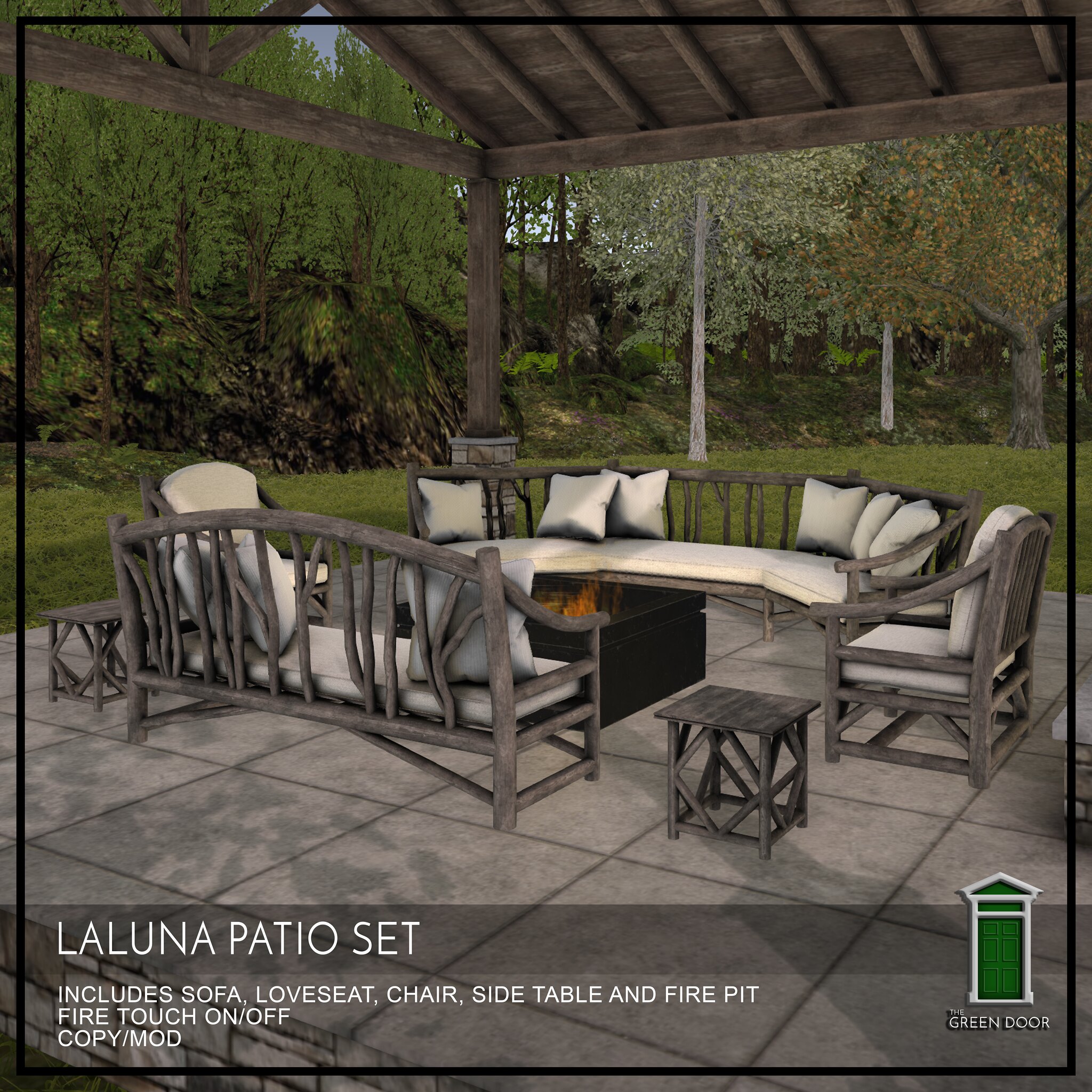 The Green Door – LaLuna Patio Set