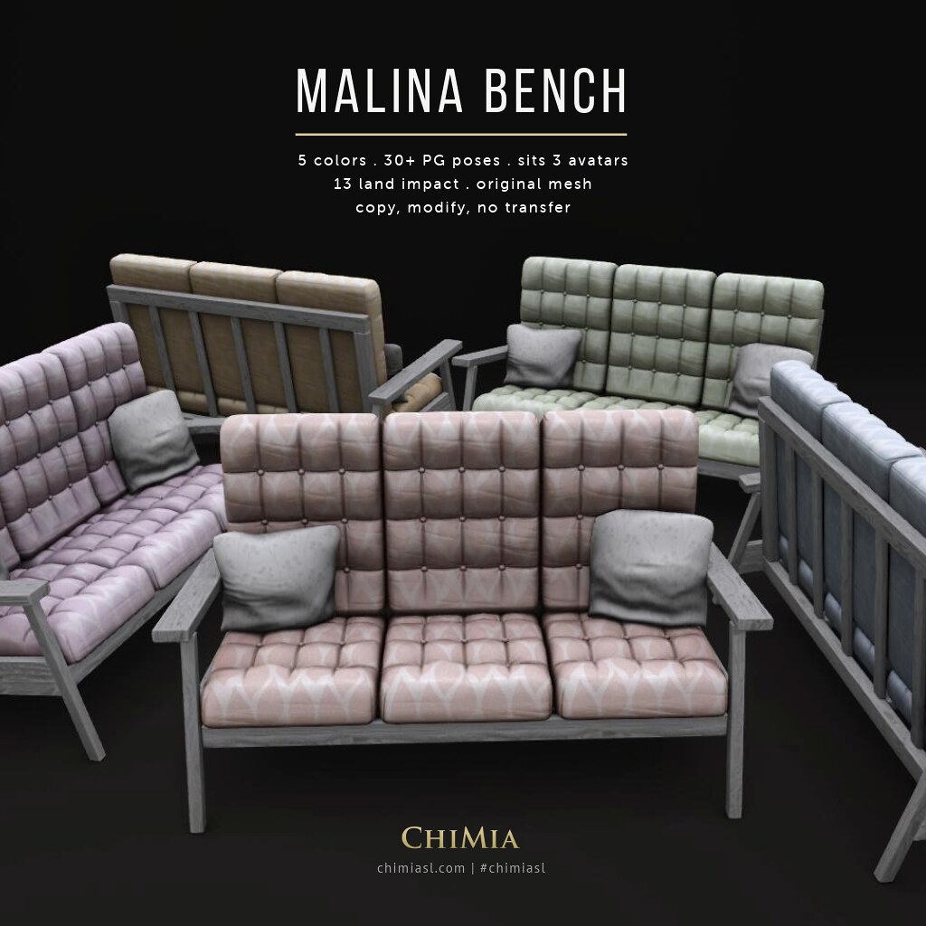 ChiMia – Malina Bench