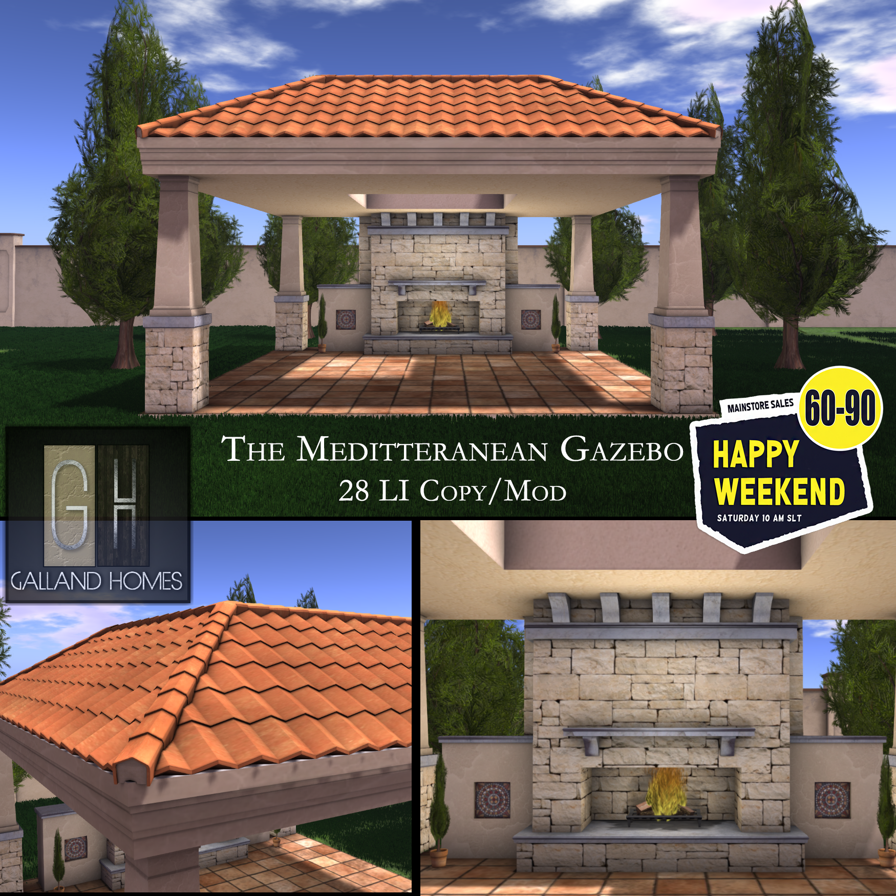 Galland Homes – The Mediterranean Gazebo