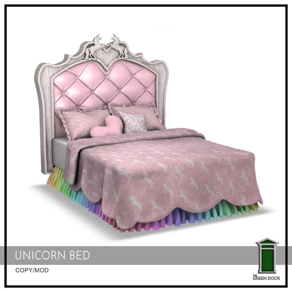 The Green Door – Unicorn Bed