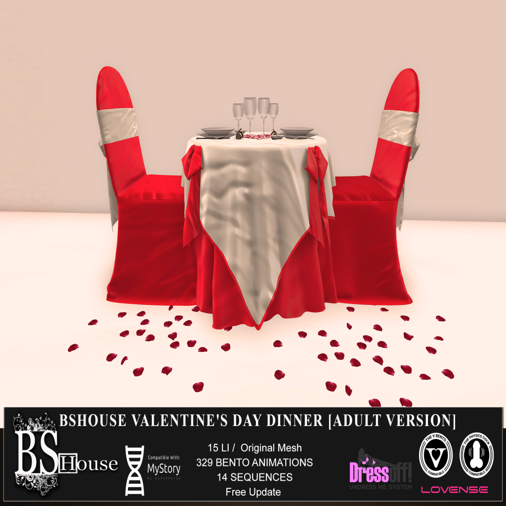 BSHOUSE – Valentine’s Day Dinner