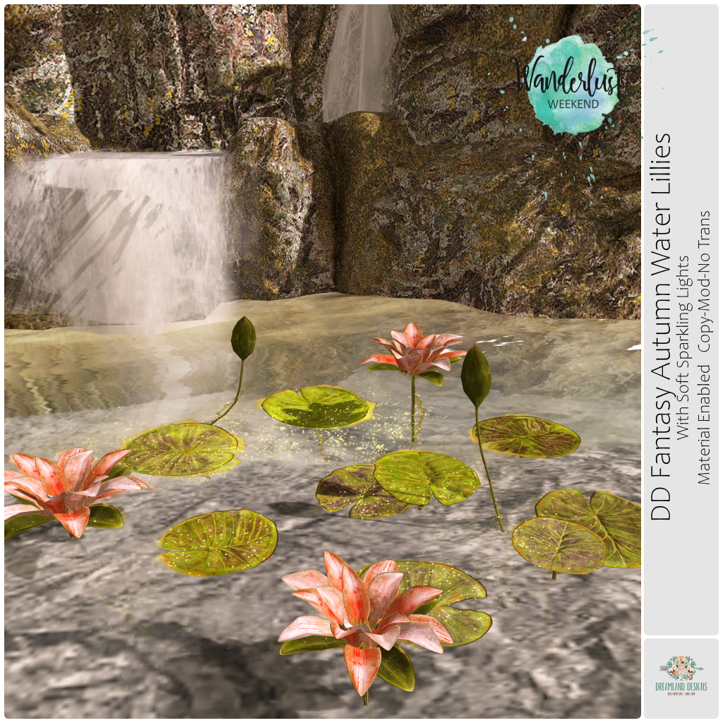 Dreamland Designs – Fantasy Water Lilies